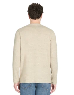 Celio Pull col tunisien coton mélangé - beige^Homme Pulls