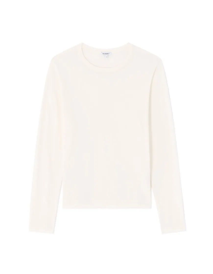 Celio Pull fluide col rond en viscose ECOVERO™ -^Femme Pulls
