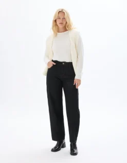 Celio Pull fluide col rond en viscose ECOVERO™ -^Femme Pulls