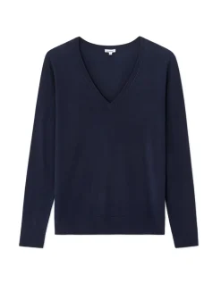 Celio Pull fluide col V en viscose écovéro -^Femme Pulls