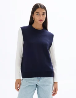 Celio Pull sans manches col rond-^Femme Pulls