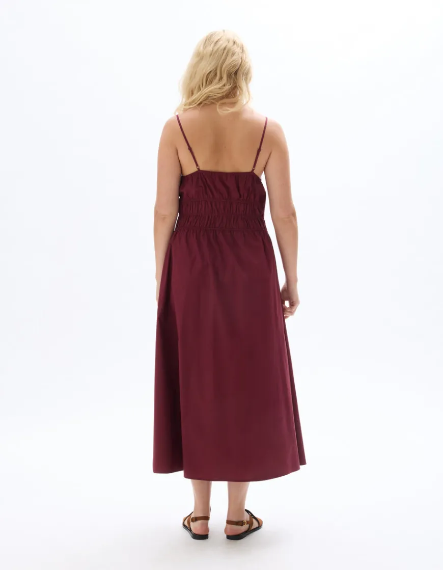 Celio Robe à bretelles cintrée - violet^Femme Robes|Robes