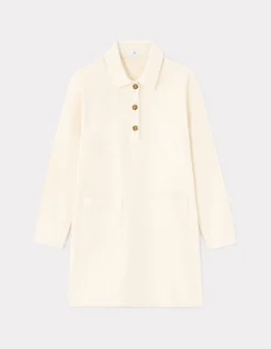 Celio Robe courte en flat - beige^Femme Robes|Robes