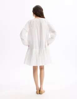 Celio Robe courte à volant -^Femme Robes|Robes