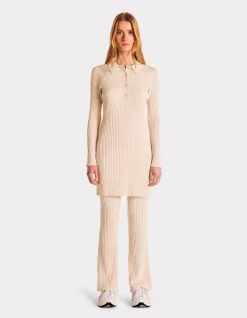 Celio Robe en côtes plates - beige^Femme Les Ensembles|Robes
