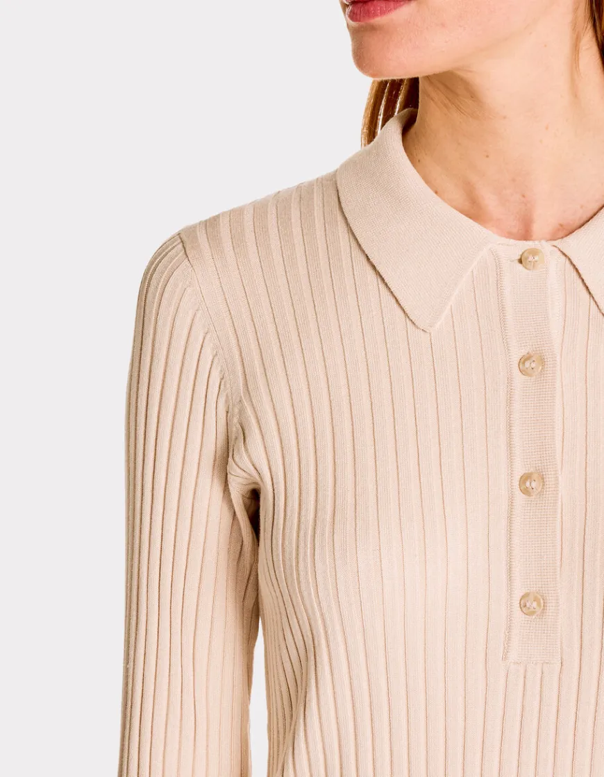 Celio Robe en côtes plates - beige^Femme Les Ensembles|Robes
