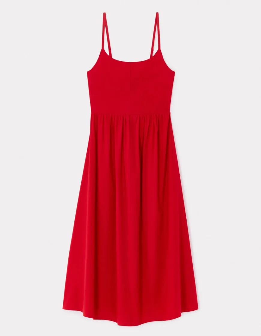 Celio Robe fluide longue à bretelle -^Femme Les Meilleures Ventes|Robes