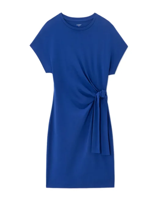 Celio Robe portefeuille courte - indigo^Femme Robes|Robes