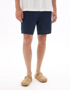 Celio Saint Tropez - Short marine 100% lin^Homme Collabs|Sélection Lin