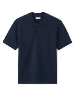 Celio Saint-Tropez - Polo marine en coton stretch^Homme Collabs