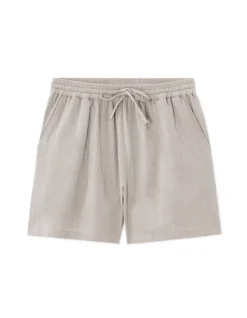 Celio Short en gaze de coton - gris^Femme Jupes & Shorts|Les Ensembles