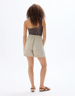 Celio Short en lin -^Femme Les Meilleures Ventes|Jupes & Shorts