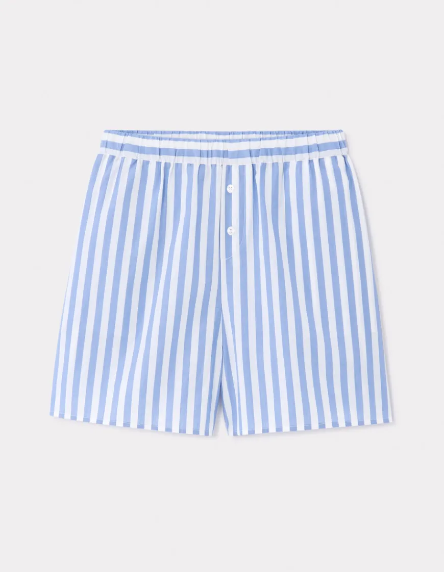 Celio Short en popeline rayé -^Femme Loungewear|Les Essentiels Aux Meilleurs Prix