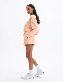 Celio Short en terry - rose^Femme Sportswear|Les Essentiels Aux Meilleurs Prix