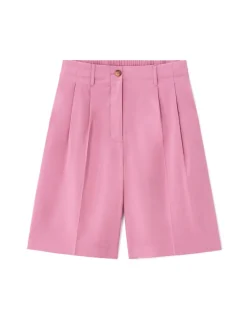Celio Short habillé droit - rose^Femme Les Tailleurs|Jupes & Shorts