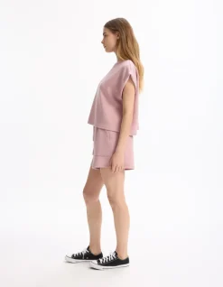 Celio Short large - violet^Femme Sportswear|Jupes & Shorts
