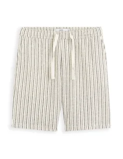Celio Short rayé - écru^Homme Shorts Et Bermudas|Shorts Et Bermudas