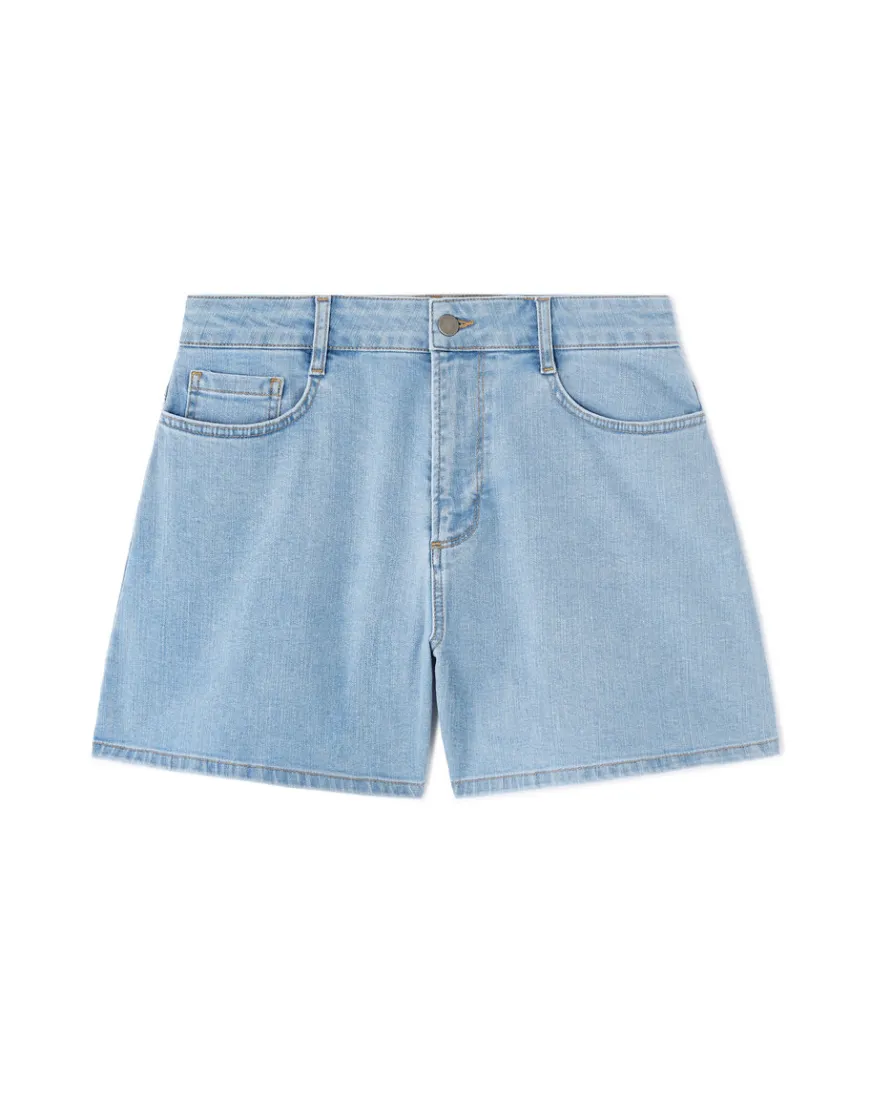 Celio Short yoyo 2 tailles ajustables - bleu clair^Femme Jupes & Shorts