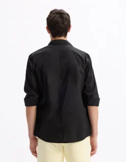 Celio Surchemise 2 poches 100% coton popeline -^Homme Chemises