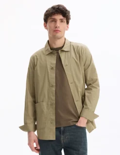 Celio Surchemise 2 poches 100% coton popeline -^Homme Chemises