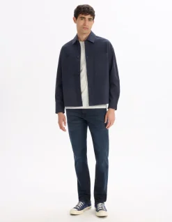Celio Surchemise 2 poches coton stretch -^Homme Chemises