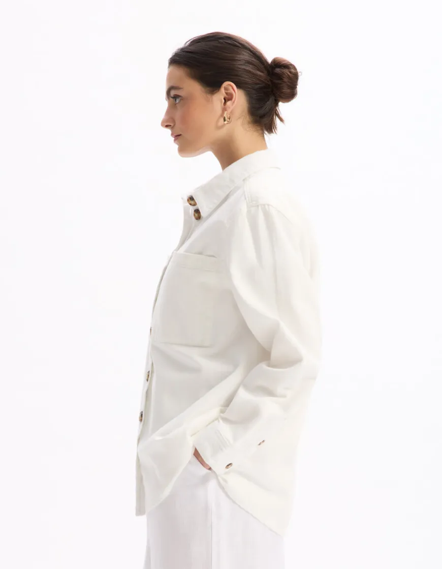 Celio Surchemise en coton -^Femme Chemises & Blouses