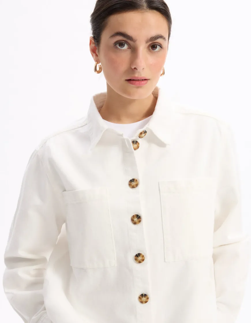 Celio Surchemise en coton -^Femme Chemises & Blouses