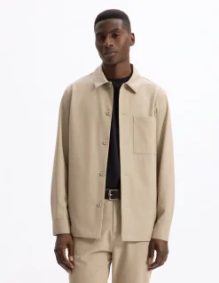 Celio Surchemise stretch 1 poche -^Homme Chemises