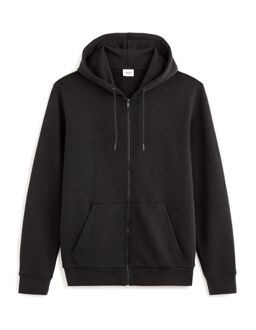 Celio Sweat à capuche en coton -^Homme Sweats