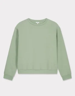 Celio Sweat à col rond en molleton - vert^Femme Pulls|Les Ensembles