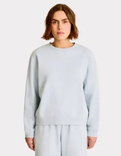 Celio Sweat à col rond en molleton - bleu clair^Femme Sportswear|Pulls