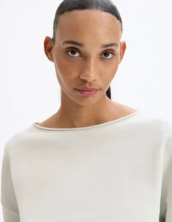 Celio Sweat crop en terry - vert^Femme Sportswear|Pulls