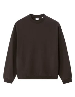 Celio Sweat oversize col rond fantaisie - noir^Homme Sweats