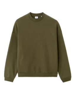 Celio Sweat oversize Col rond fantaisie - kaki^Homme Sweats