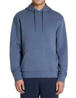 Celio Sweat regular à capuche 100% coton - bleu^Homme Sweats