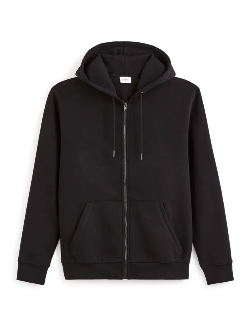 Celio Sweat zippé à capuche -^Homme Sweats