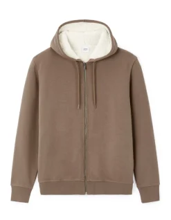 Celio Sweat zippé àcapuche coton mélangé -^Homme Sweats