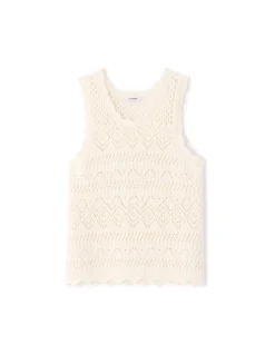 Celio Top en crochet - écru^Femme Les Meilleures Ventes|Pulls