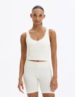 Celio Top sans coutures - écru^Femme Sportswear|Loungewear