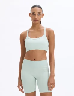Celio Top sans coutures à fines bretelles - vert^Femme Sportswear|Loungewear