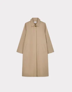 Celio Trench long boutonné - camel^Femme Manteaux