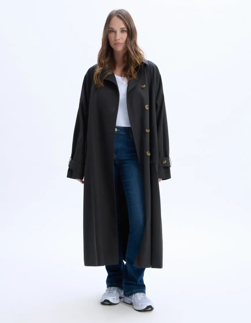 Celio Trench oversize - gris anthracite^Femme Les Meilleures Ventes|Manteaux