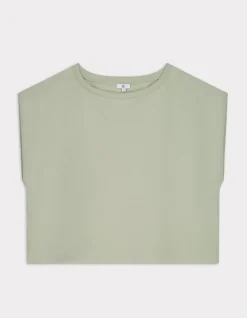 Celio T-shirt ample sans manches HOME - vert^Femme Sportswear|Les Ensembles