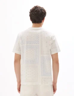 Celio T-shirt boxy col 100% rond imprimé floral -^Homme T-Shirts