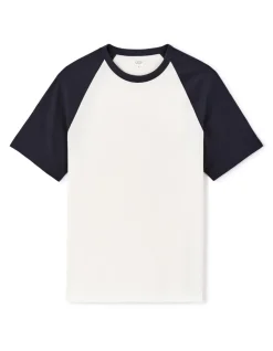 Celio T-shirt boxy col rond 100% coton - marine^Homme T-Shirts
