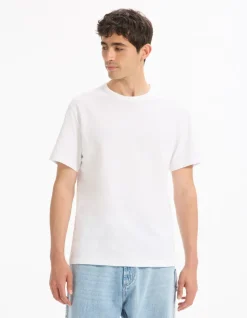 Celio T-shirt boxy col rond 100% coton -^Homme T-Shirts