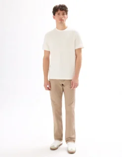 Celio T-shirt col rond 100% coton - écru^Homme T-Shirts