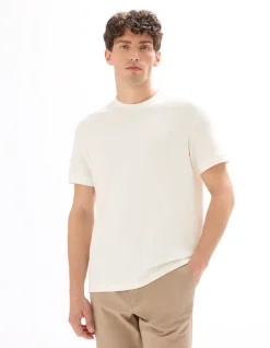 Celio T-shirt col rond 100% coton - écru^Homme T-Shirts