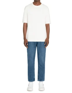 Celio T-shirt col rond en tricot - beige^Homme T-Shirts
