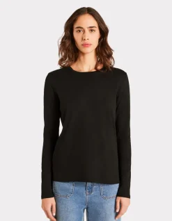 Celio T-shirt en coton à manches longues -^Femme T-Shirts & Tops